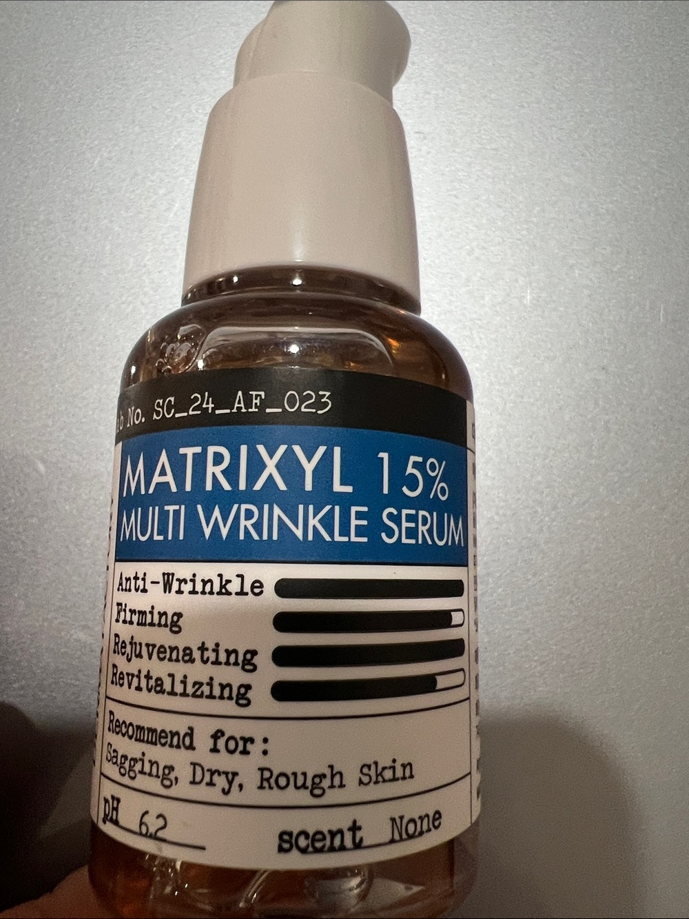 Matix 15% Multi Wrinkle Serum - Blue/White Anti-Wrinkle Treatment